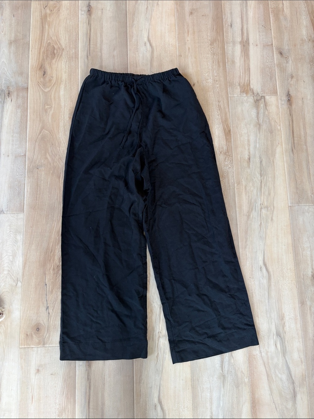 Rhythm Black  Wide-Leg pant